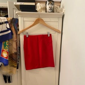 Bershka Red Skirt